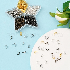 350~400 шт. 5 цвета наконечники из железных бусин IFIN-YW0001-33