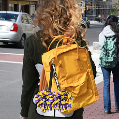 6 шт. тканевый держатель для помпона для рюкзака&nbsp;AJEW-CN0003-89