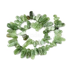 Hebras de cuentas de cuarzo natural teñidas&nbsp;G-Q606-24A-05