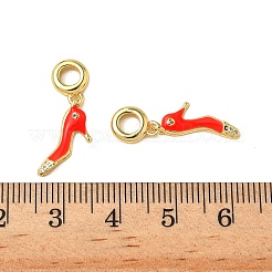 Латунь микропаве прозрачный кубический цирконий европейские подвески с подвесками KK-K293-52G