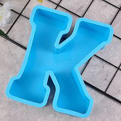 Силиконовые Молды алфавит DIY-SZC0006-01A-K