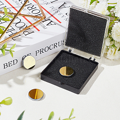 Кремниевая позолоченная светоотражающая линза&nbsp;AJEW-WH0248-391A