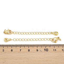 Латунные микрокристаллы кубического циркония с цепочкой KK-H480-52G