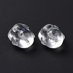Perle di vetro trasparente&nbsp;GLAA-G079-03C