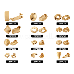 Фурнитура для сережек-гвоздиков из нержавеющей стали 304&nbsp;STAS-TA0004-29