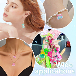 42 шт. подвески из прозрачной смолы с морскими организмами&nbsp;RESI-WR0001-08