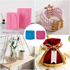 2 рулон полиэстерового миланского шнура 2 цветов OCOR-TA0001-82