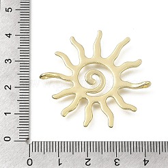 Gehämmerten Legierungsanhänger&nbsp;PALLOY-B016-03A-G