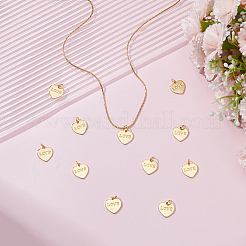 16 Stück Messing Charms&nbsp;KK-ME0002-15