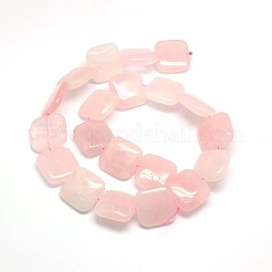 Смешанного стиля естественно квадрат драгоценных камней бусы нити G-L253-M