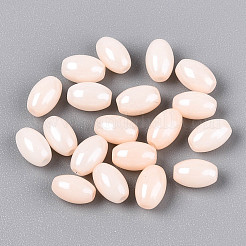 Непрозрачные цвета блестящие стеклянные бусины SEED-N008-02A-04