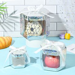 Cajas de regalo de papel con ventana láser hexagonal&nbsp;CON-FZC0002-001C-02