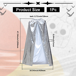 Тканевый плащ для мужчин и женщин косплей на хеллоуин&nbsp;AJEW-WH20067-055B