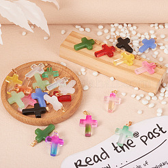 28шт 14 стиля подвески из стекла/лэмпворк GLAA-TA0001-19