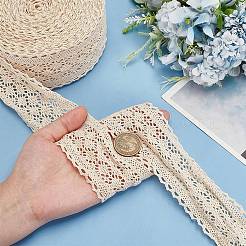 10 ярд хлопковой цветочной кружевной ленты для украшения одежды DIY-AR0004-09