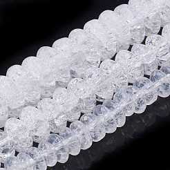 Crackle sintetico perle di quarzo fili&nbsp;G-S285-07