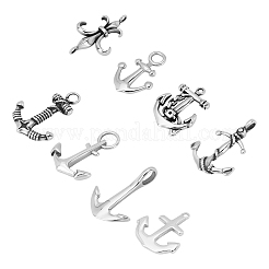 8 шт. 8 стиля соединительных звеньев из нержавеющей стали 304&nbsp;STAS-UN0021-25AS