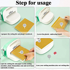 Углеродистая сталь разрезает трафареты DIY-WH0309-067