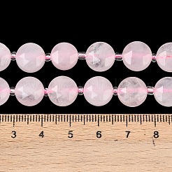 Природного розового кварца нитей бисера G-F812-C07-01