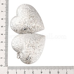 Подвески латуни медальон ECF119-LF
