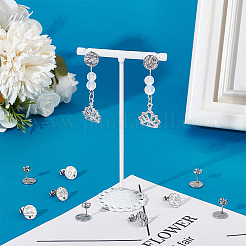 50 шт. фурнитура для сережек-гвоздиков из нержавеющей стали 304 STAS-UN0055-11