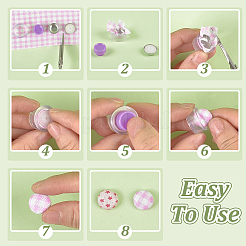 Boutons supérieurs en aluminium et en plastique&nbsp;FIND-GA0008-46B