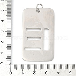 Подвески из нержавеющей стали 304 STAS-M115-01P-E