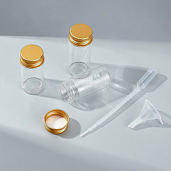 Круглые стеклянные контейнеры для хранения косметики GLAA-BC0001-12B