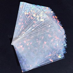 200 шт. 4 стиля лазерных прозрачных пластиковых упаковочных пакетов&nbsp;ABAG-DJ0001-27