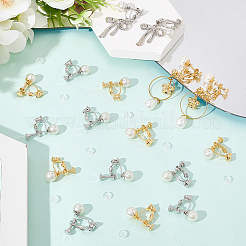 24 шт. 2 цвета 316 хирургическая нержавеющая сталь клипсы конвертеры фурнитура STAS-SC0010-34A