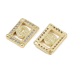 Латунные микро проложить кубического циркония подвески&nbsp;KK-S526-05G-B