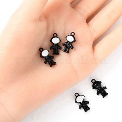 Подвески из сплава краски для выпечки&nbsp;FIND-YW0002-12A