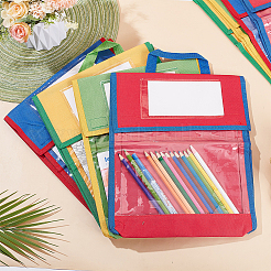 8 Stück 4 Farben Polyester-Handtasche&nbsp;DJEW-WA0001-09