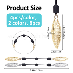 8 esca da pesca in ottone bicolore&nbsp;FIND-FH0017-60A