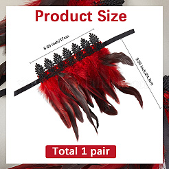 Ärmelschoner aus Polyester&nbsp;AJEW-WH20011-77C