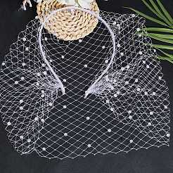 1 шт. резинки для волос из сетчатой вуали&nbsp;OHAR-CP0001-32