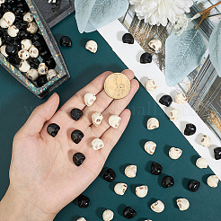 80 шт. 2 вида синтетических магнезитовых бусин&nbsp;TURQ-HY0001-17