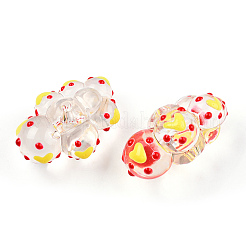 Прозрачные акриловые бусины ACRC-T012-01-E01