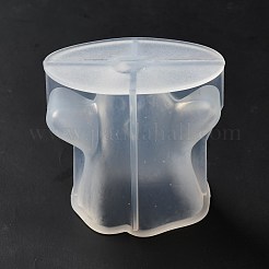 Stampi per statue in silicone alimentare a forma di fantasma felice&nbsp;DIY-E046-01