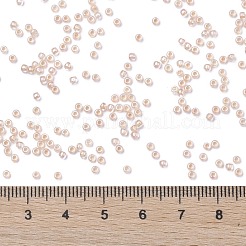 TOHOラウンドシードビーズ  日本製シードビーズ  （794)内側カラーabクリスタル/アプリコット裏地  11/0  2.2mm  穴：0.8mm  約5555個/50g&nbsp;SEED-XTR11-0794
