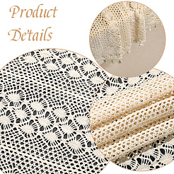 Скатерти из полиэстера&nbsp;AJEW-WH20059-16