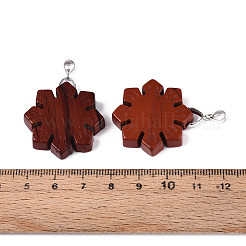 Природные красной яшмы подвески G-T144-12E