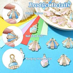 20 шт. 10 стиля подвески из сплава и эмали на морскую тематику&nbsp;FIND-CJ0002-93