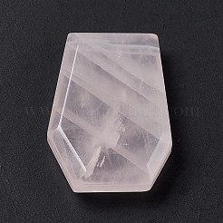 混合天然石ペンダント  ポリゴンのチャーム  21~26x16~19x6mm  穴：1mm&nbsp;G-C002-01
