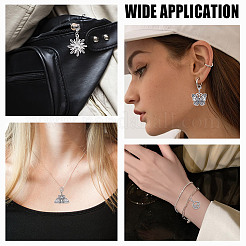 40 шт. 10 стиля подвеска из сплава украшение HJEW-HY00058