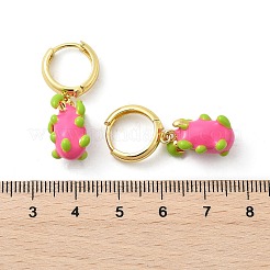 Boucles d'oreilles en laiton&nbsp;EJEW-S251-04D-G