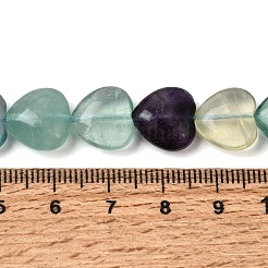 Natürliche grün lila gelb Fluorit Perlen Stränge&nbsp;G-NH0048-A01-01A