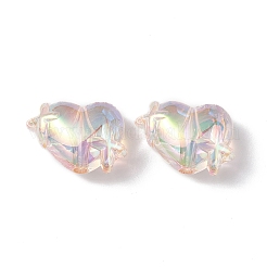 Прозрачные акриловые бусины X-OACR-B005-01B