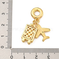 Стойка покрытие латунь темно-голубая эмаль европейские подвески KK-U035-24G