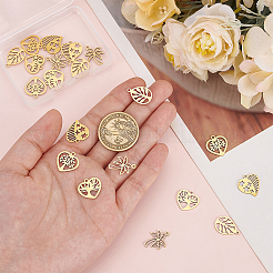 20 шт. 5 стиля ионного покрытия (IP) 316L хирургическая нержавеющая сталь подвески STAS-AN0001-03